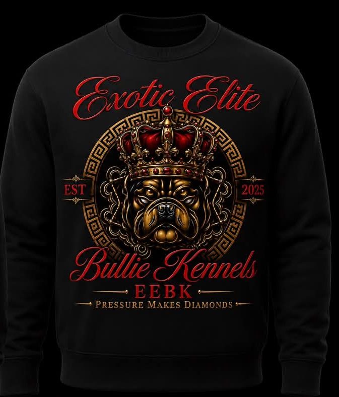 Red Crest Crewneck
